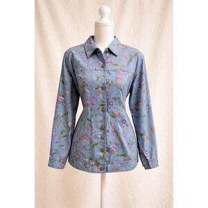 Tudor Court  Jacket Petite PM Vintage Cottagecore Whimsical Gardencore NWOT